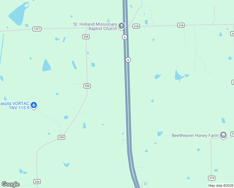 map of restaurants, bars, coffee shops, grocery stores, and more near 16372 Hwy6 in Navasota