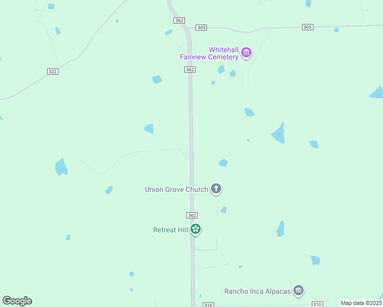map of restaurants, bars, coffee shops, grocery stores, and more near Farm to Market 362 in Navasota