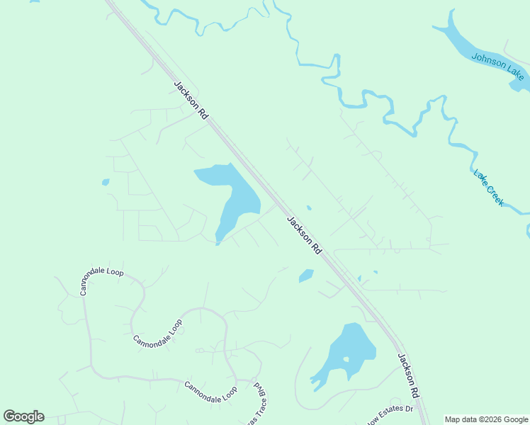 map of restaurants, bars, coffee shops, grocery stores, and more near Jackson Road in Montgomery