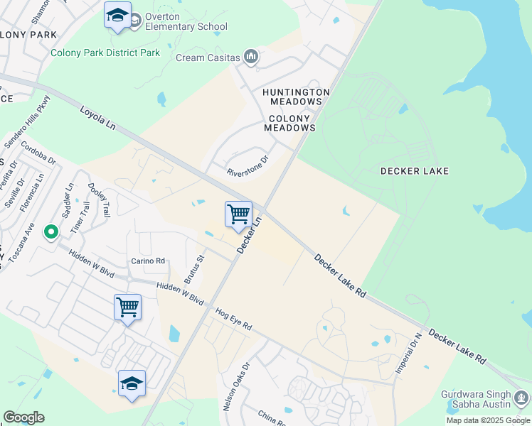 map of restaurants, bars, coffee shops, grocery stores, and more near in Austin