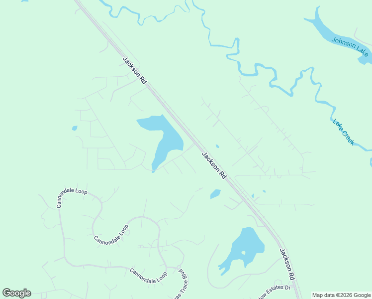 map of restaurants, bars, coffee shops, grocery stores, and more near Jackson Road in Montgomery