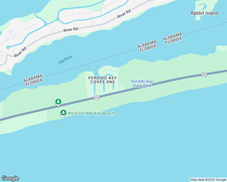 map of restaurants, bars, coffee shops, grocery stores, and more near 15000 Perdido Key Drive in Pensacola