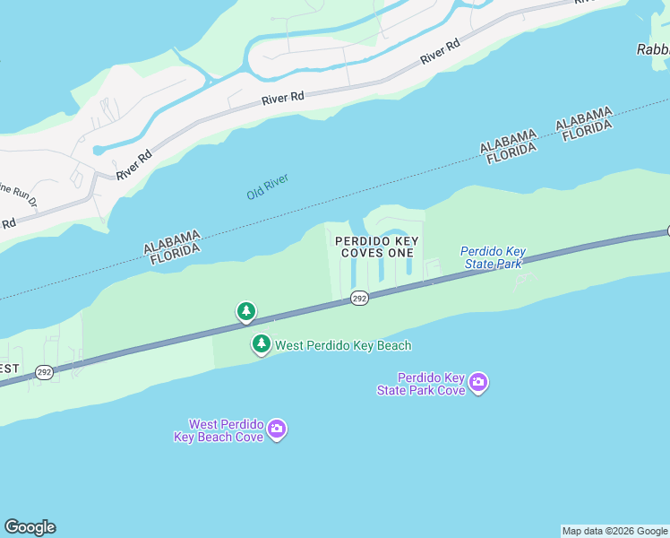 map of restaurants, bars, coffee shops, grocery stores, and more near 7241 Sharp Reef in Pensacola