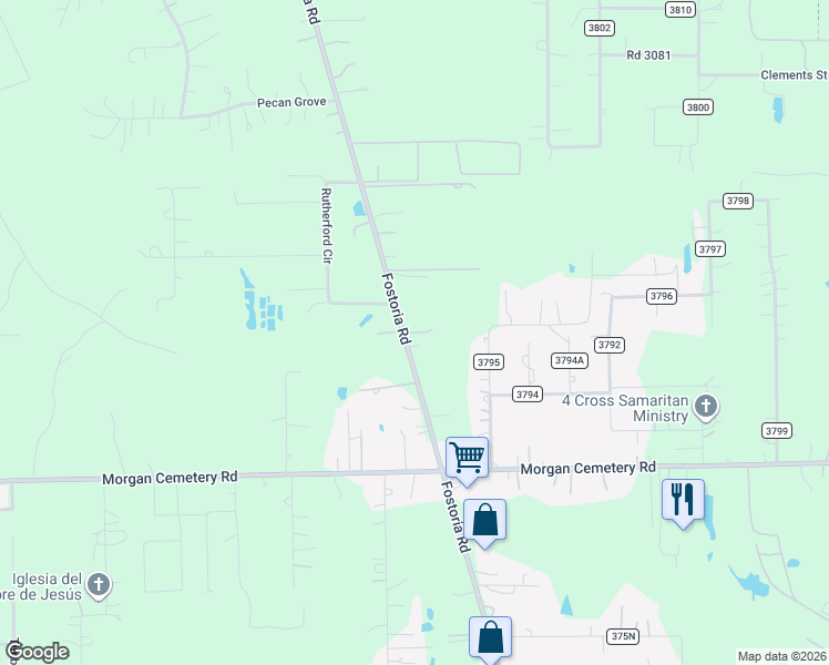 map of restaurants, bars, coffee shops, grocery stores, and more near 10221 Fostoria Road in Cleveland