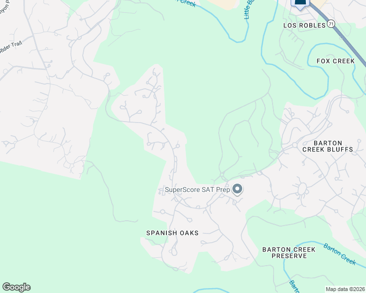 map of restaurants, bars, coffee shops, grocery stores, and more near 12304 Muhly Cove in Austin