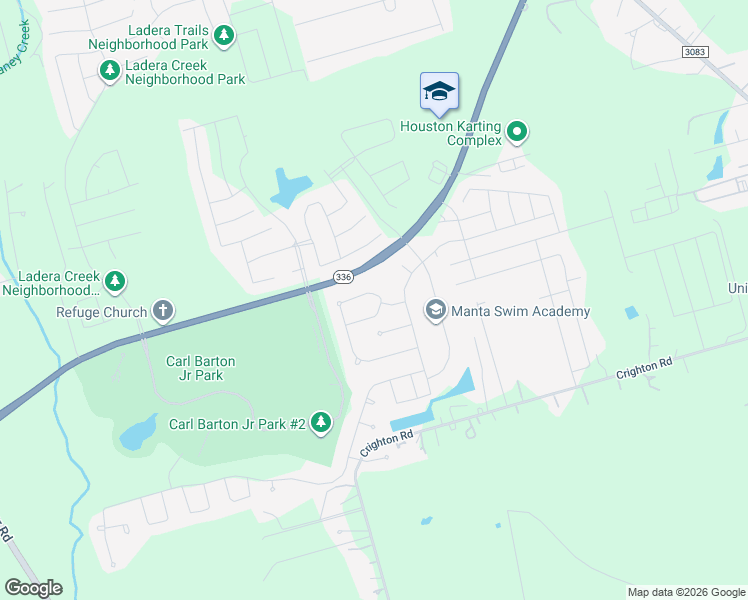 map of restaurants, bars, coffee shops, grocery stores, and more near 3235 Discovery Lane in Conroe