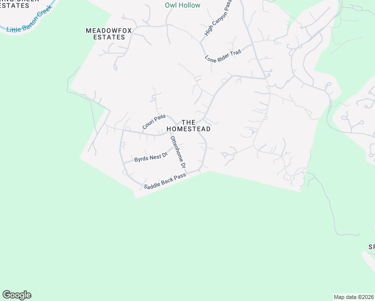 map of restaurants, bars, coffee shops, grocery stores, and more near 13405 Byrds Nest Drive in Austin