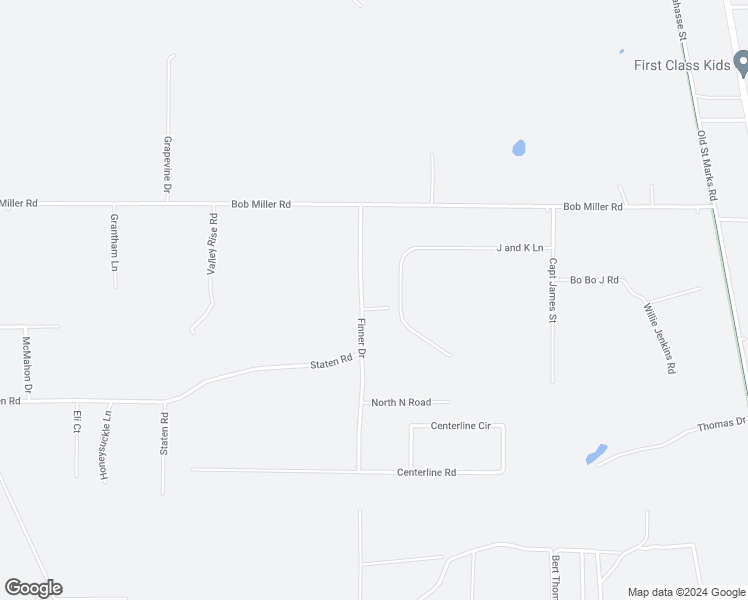 map of restaurants, bars, coffee shops, grocery stores, and more near 87 Finner Drive in Crawfordville