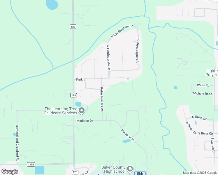 map of restaurants, bars, coffee shops, grocery stores, and more near 6900 Leslie Thomas Lane in Glen Saint Mary