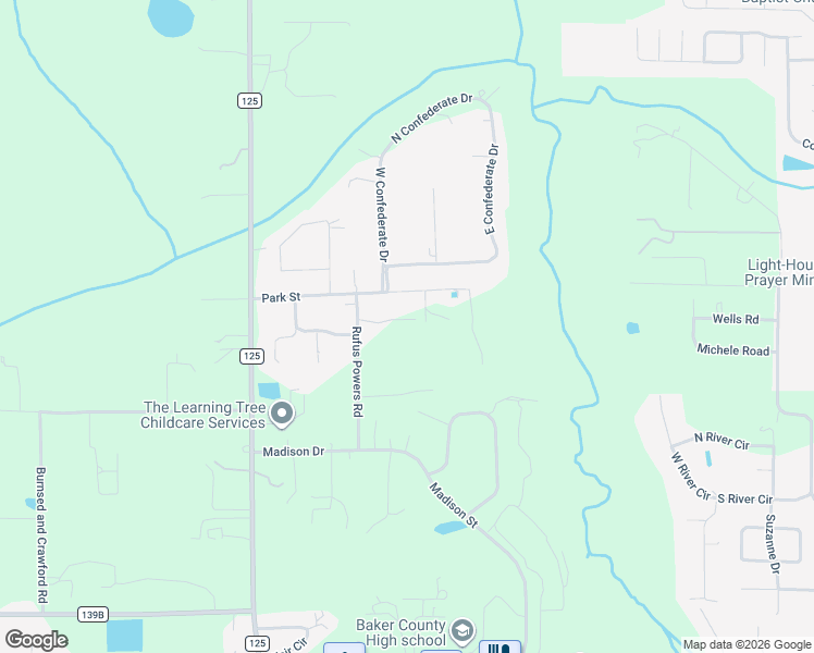 map of restaurants, bars, coffee shops, grocery stores, and more near 6900 Leslie Thomas Lane in Glen Saint Mary