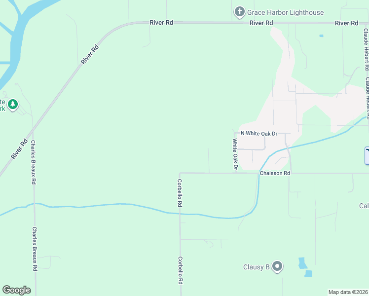 map of restaurants, bars, coffee shops, grocery stores, and more near 6084 Chaisson Road in Lake Charles