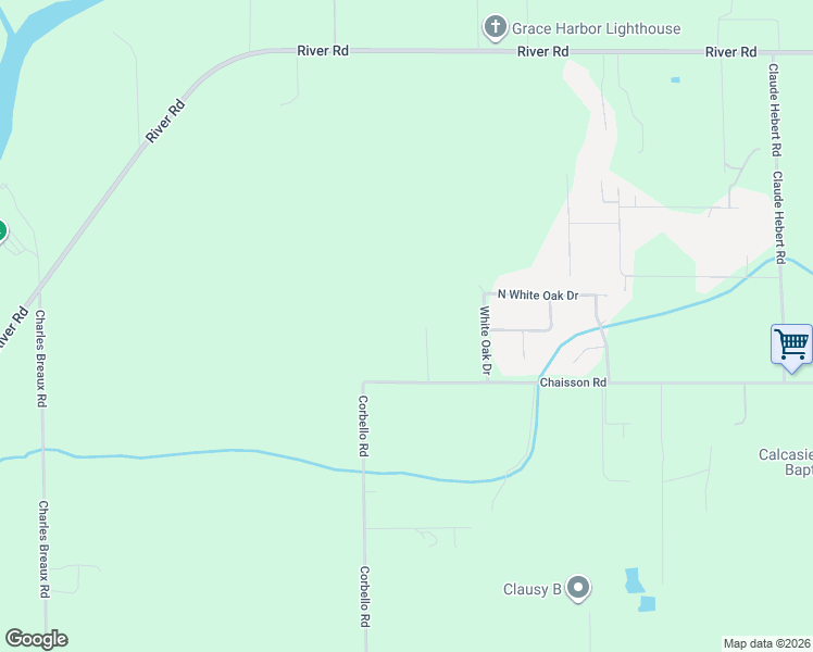map of restaurants, bars, coffee shops, grocery stores, and more near 6084 Chaisson Road in Lake Charles