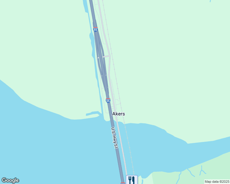 map of restaurants, bars, coffee shops, grocery stores, and more near 30276 U.S. 51 in Ponchatoula