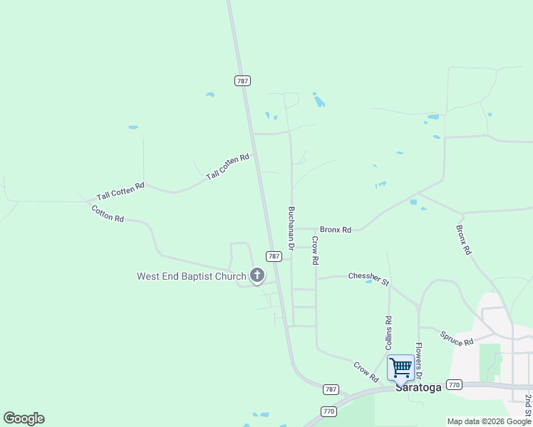 map of restaurants, bars, coffee shops, grocery stores, and more near 13194 Tomlinson Road in Saratoga