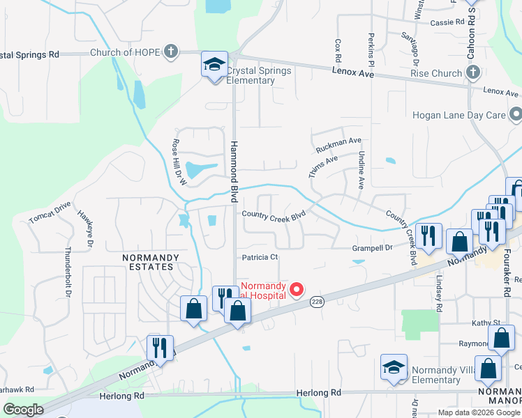 map of restaurants, bars, coffee shops, grocery stores, and more near 8798 Pinon Drive in Jacksonville