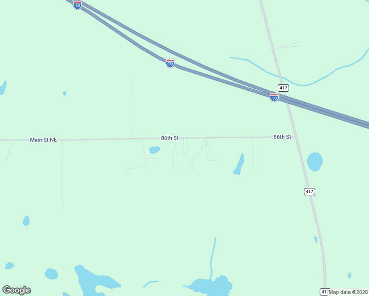 map of restaurants, bars, coffee shops, grocery stores, and more near 7944 86th Street in Live Oak