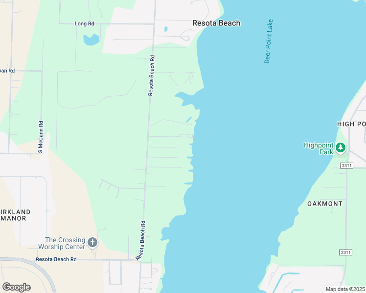 map of restaurants, bars, coffee shops, grocery stores, and more near 3908 Charanna Lane in Panama City