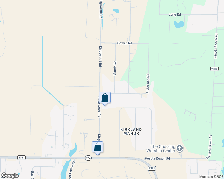 map of restaurants, bars, coffee shops, grocery stores, and more near 7933 Marcia Road in Panama City