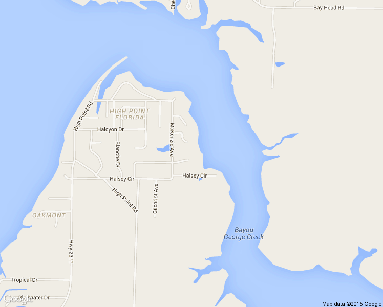 map of restaurants, bars, coffee shops, grocery stores, and more near 5111 Sacred Oak Drive in Panama City