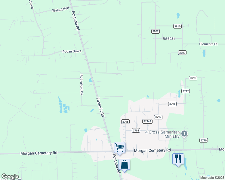 map of restaurants, bars, coffee shops, grocery stores, and more near 10329 Fostoria Road in Cleveland