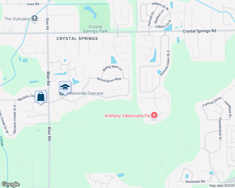 map of restaurants, bars, coffee shops, grocery stores, and more near 10179 Meadow Point Drive in Jacksonville