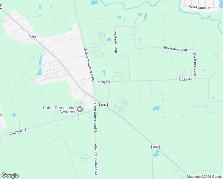 map of restaurants, bars, coffee shops, grocery stores, and more near 12586 Rocky Road in Conroe