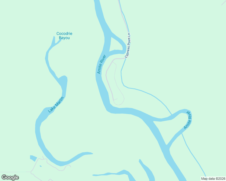 map of restaurants, bars, coffee shops, grocery stores, and more near 15867 Cypress Point Lane in French Settlement