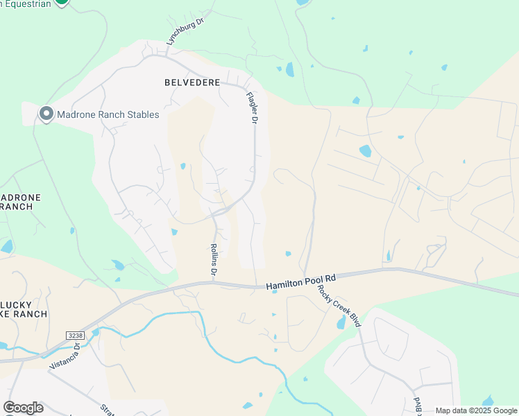 map of restaurants, bars, coffee shops, grocery stores, and more near 8509 Springdale Ridge Cove in Austin