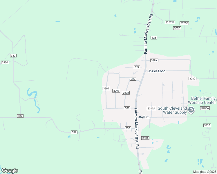 map of restaurants, bars, coffee shops, grocery stores, and more near 127 County Road 3294 in Cleveland