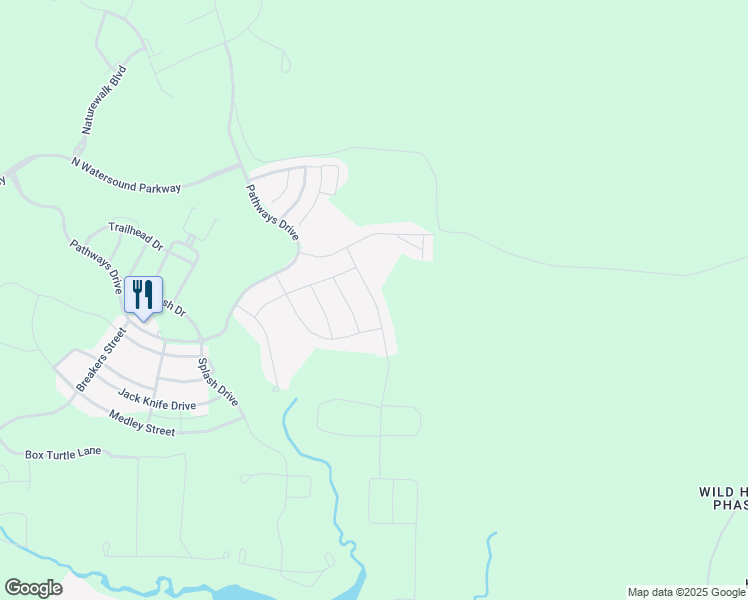 map of restaurants, bars, coffee shops, grocery stores, and more near Log Landing Street in GRANDE POINTE