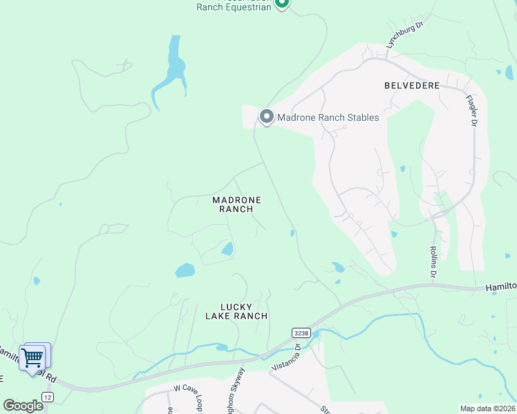 map of restaurants, bars, coffee shops, grocery stores, and more near 9101 Robinson Family Road in Austin