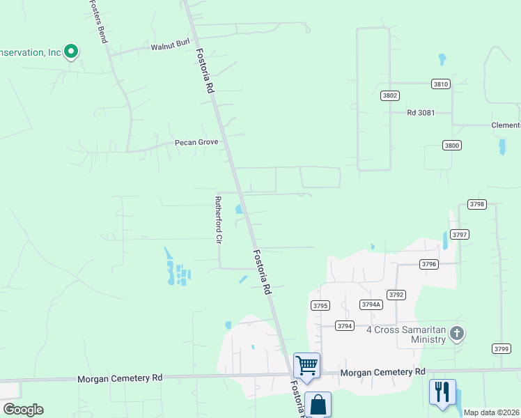 map of restaurants, bars, coffee shops, grocery stores, and more near 10205 Fostoria Road in Cleveland