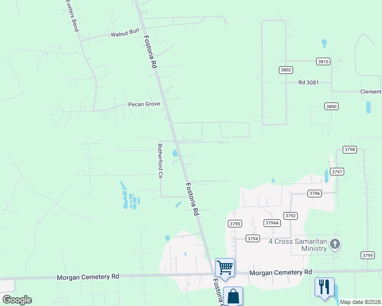 map of restaurants, bars, coffee shops, grocery stores, and more near 10205 Fostoria Road in Cleveland