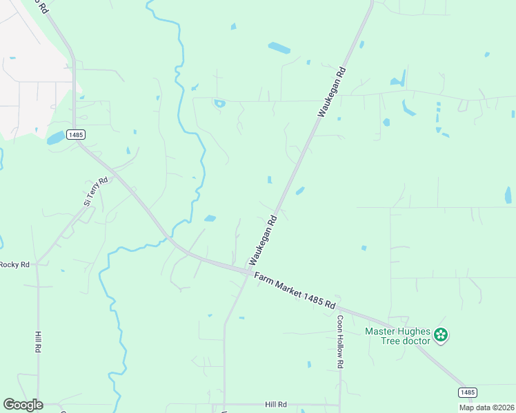 map of restaurants, bars, coffee shops, grocery stores, and more near 10789 Waukegan Road in Conroe
