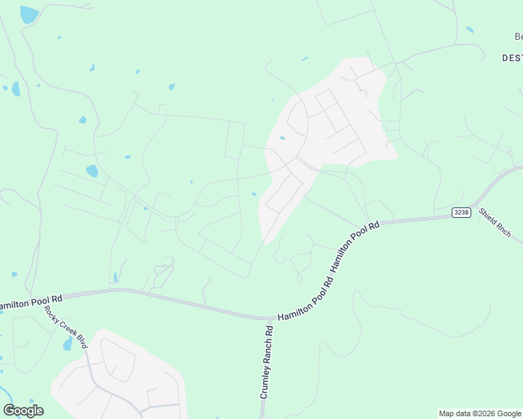 map of restaurants, bars, coffee shops, grocery stores, and more near 17008 Hamilton Pool Road in Austin