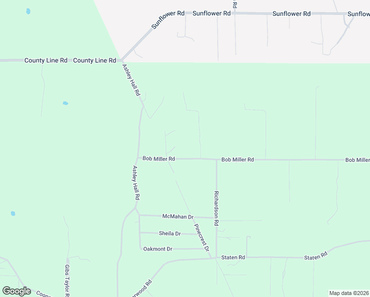 map of restaurants, bars, coffee shops, grocery stores, and more near 704 Bob Miller Road in Crawfordville