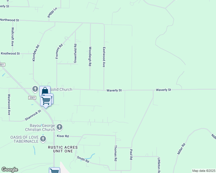 map of restaurants, bars, coffee shops, grocery stores, and more near 8101-8205 Eastwood Avenue in Youngstown