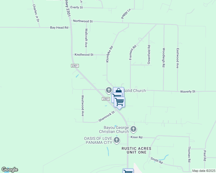 map of restaurants, bars, coffee shops, grocery stores, and more near 8231 Klondyke Road in Youngstown