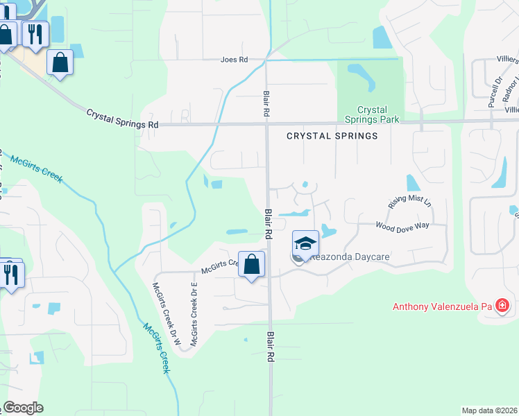 map of restaurants, bars, coffee shops, grocery stores, and more near 1140 Blair Road in Jacksonville