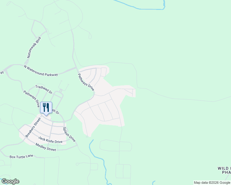 map of restaurants, bars, coffee shops, grocery stores, and more near 219 Sidecamp Road in Rosemary Beach