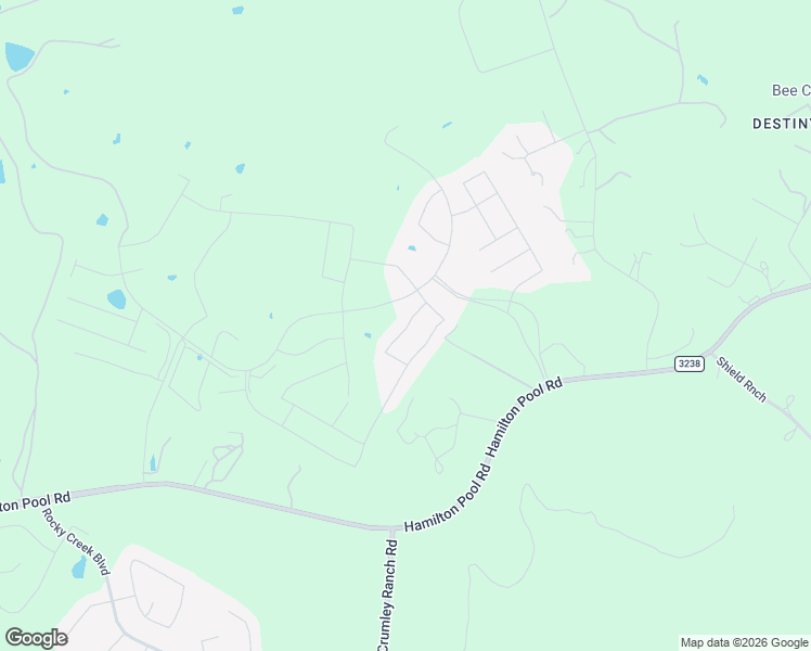 map of restaurants, bars, coffee shops, grocery stores, and more near 16513 Fluir Drive in Austin
