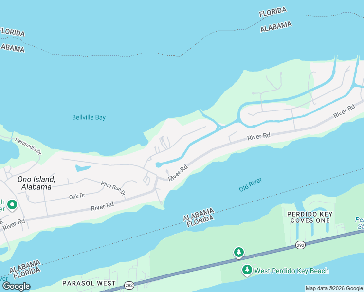 map of restaurants, bars, coffee shops, grocery stores, and more near 31862 Shoal Water Dr in Orange Beach
