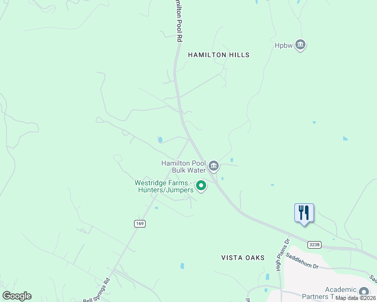 map of restaurants, bars, coffee shops, grocery stores, and more near 701 Bell Springs Road in Dripping Springs