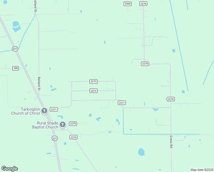 map of restaurants, bars, coffee shops, grocery stores, and more near 426 County Road 2273 in Cleveland