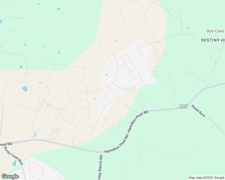map of restaurants, bars, coffee shops, grocery stores, and more near 16314 Hamilton Pool Road in Austin