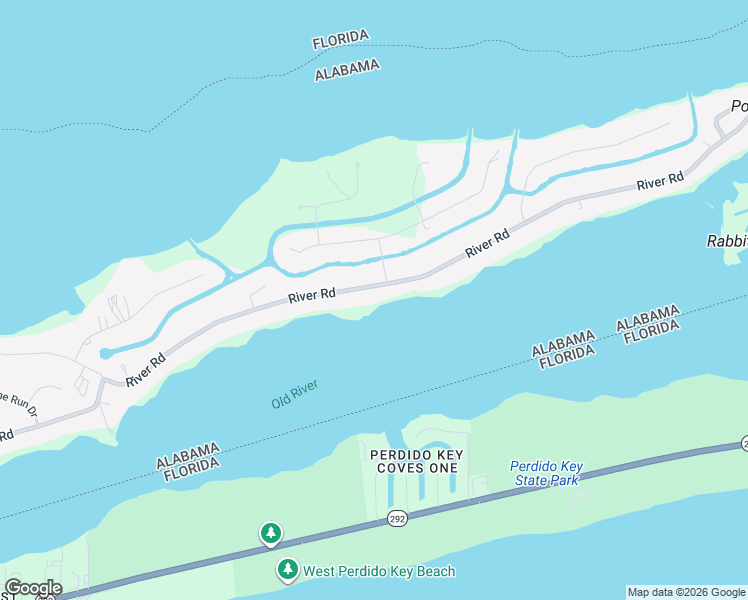 map of restaurants, bars, coffee shops, grocery stores, and more near 32400 River Rd in Orange Beach