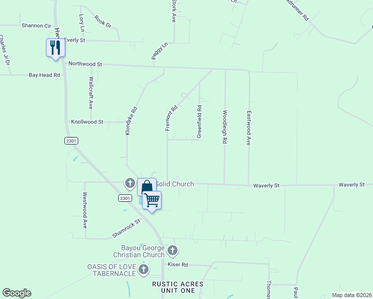 map of restaurants, bars, coffee shops, grocery stores, and more near 6700-6716 Greenfield Road in Youngstown