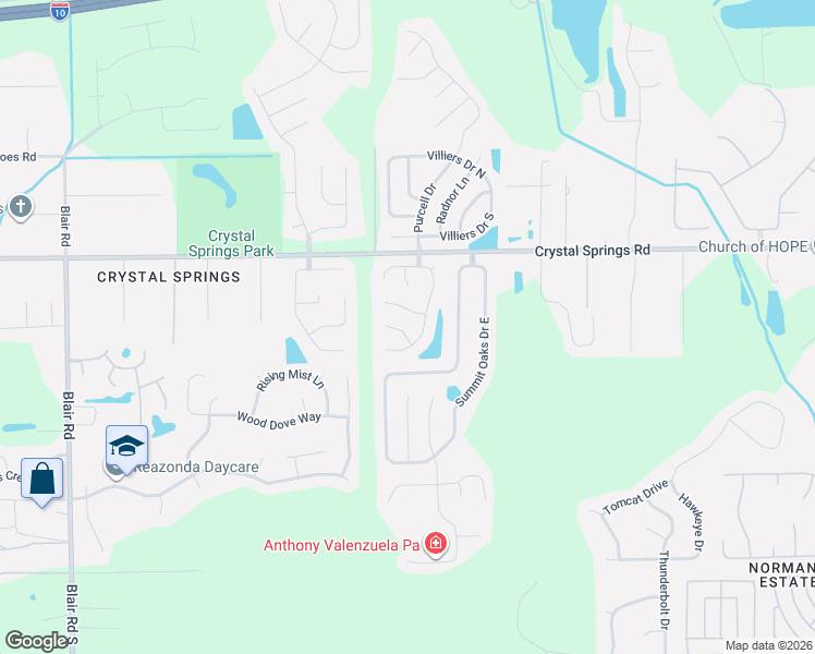 map of restaurants, bars, coffee shops, grocery stores, and more near 9708 Stead Court in Jacksonville
