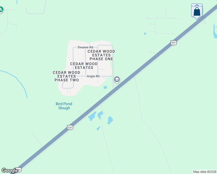 map of restaurants, bars, coffee shops, grocery stores, and more near 9221-9299 U.S. 231 in Panama City