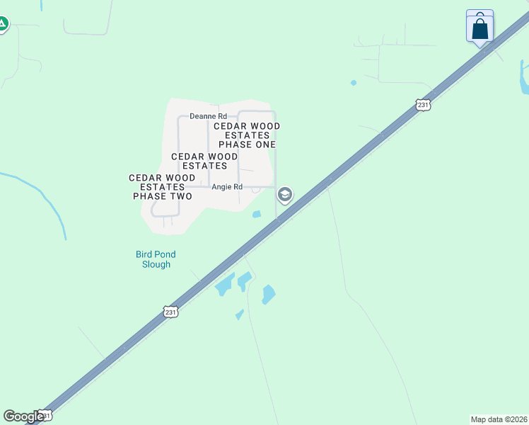 map of restaurants, bars, coffee shops, grocery stores, and more near 9221-9299 U.S. 231 in Panama City